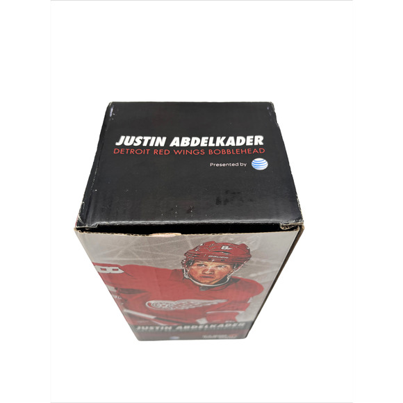 Justin Abdelkader 2014 - 15  Detroit Red Wings SGA Bobblehead, AT&T NEW OPEN BOX - Picture 7 of 9